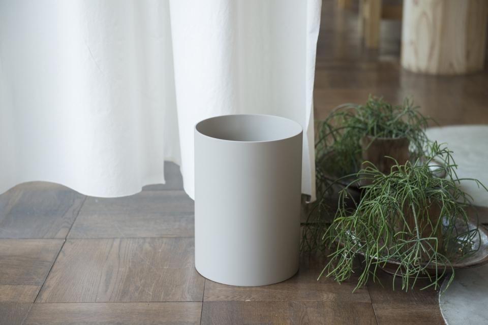 SAITO WOOD BASKET ブルー グレー ゴミ箱 2個 135590898.jpg?v=1777110290