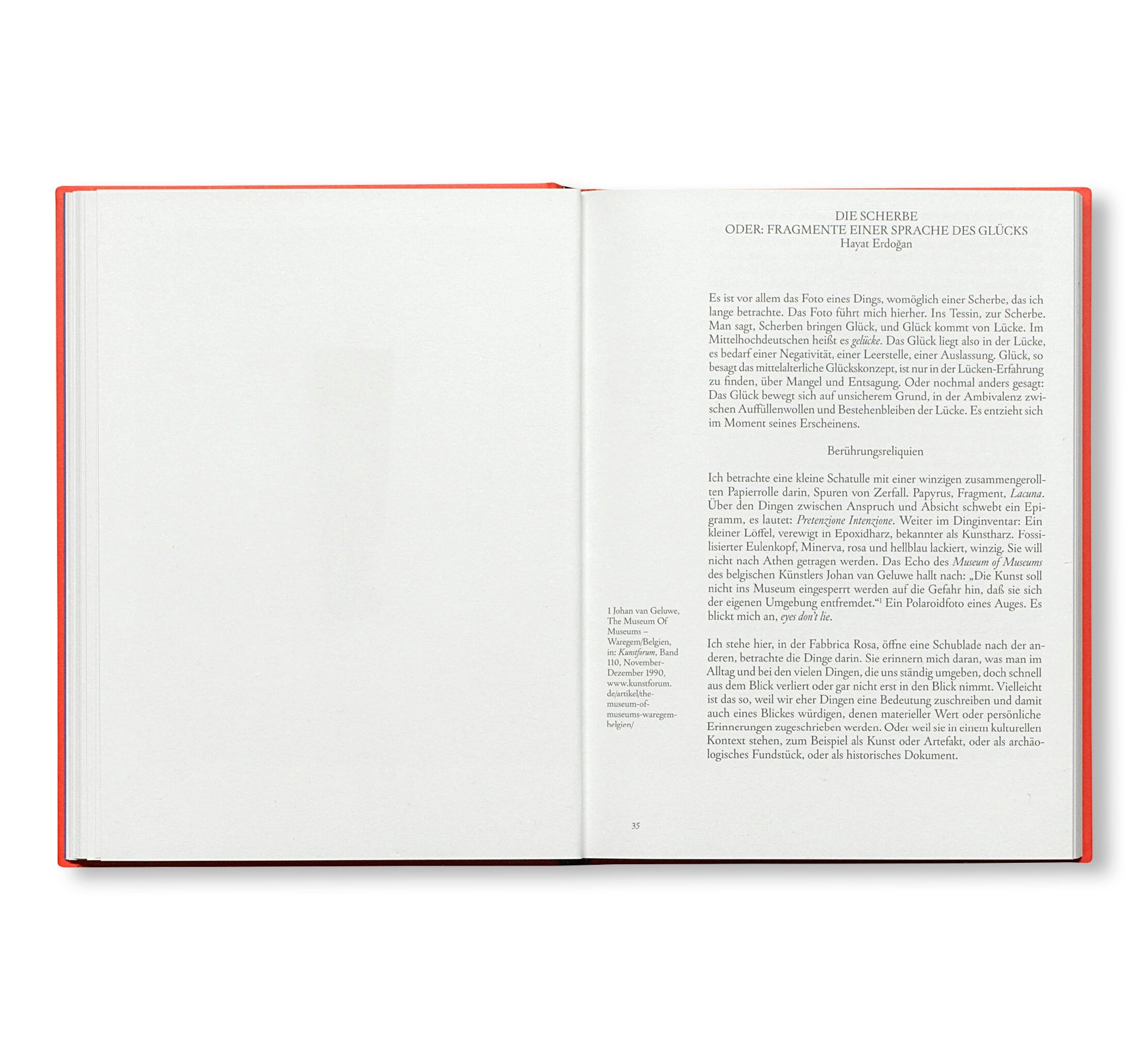 PRETENZIONE INTENZIONE – OBJECTS OF BEAUTY
AND BEWILDERMENT FROM THE ARCHIVE ... by Harald Szeemann