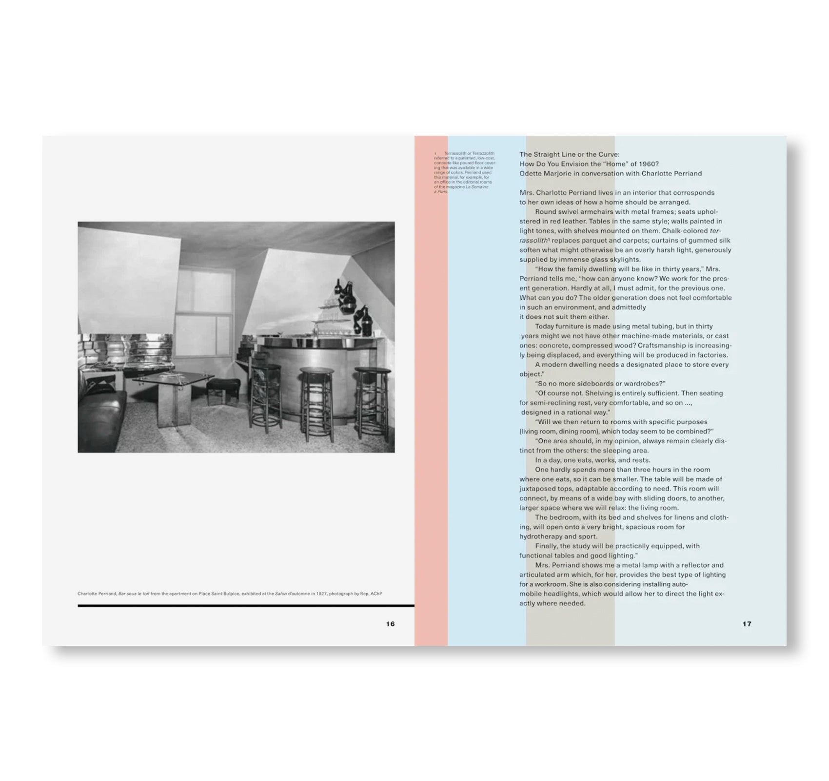 THE ART OF DWELLING by Charlotte Perriand