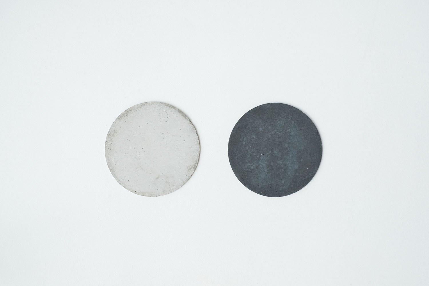 mortar FLOORWALL circle φ100［NATURAL］ / Pull Push Products.