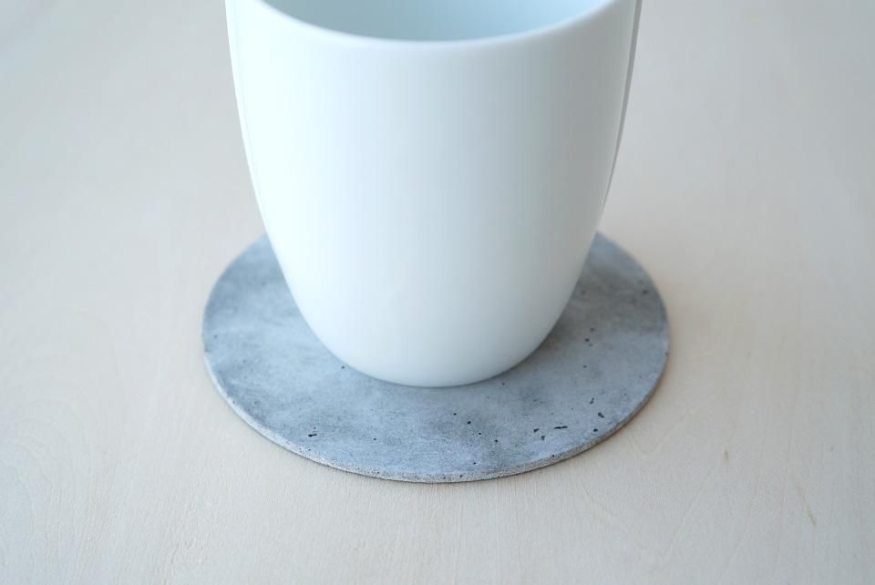 mortar FLOORWALL circle φ100［NATURAL］ / Pull Push Products.