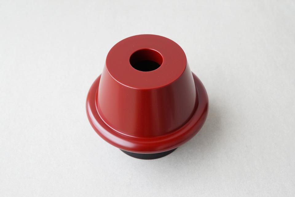 SENAPE（古代朱 / 黒溜）by Ettore Sottsass / Marutomi