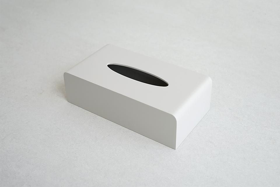 TISSUE BOX COVER［gray］ティッシュボックスカバー
