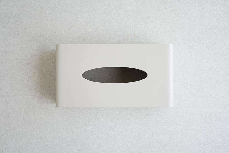 TISSUE BOX COVER［gray］ティッシュボックスカバー