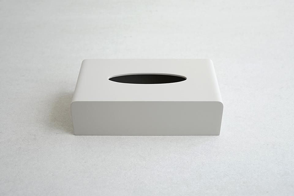 TISSUE BOX COVER［gray］ティッシュボックスカバー