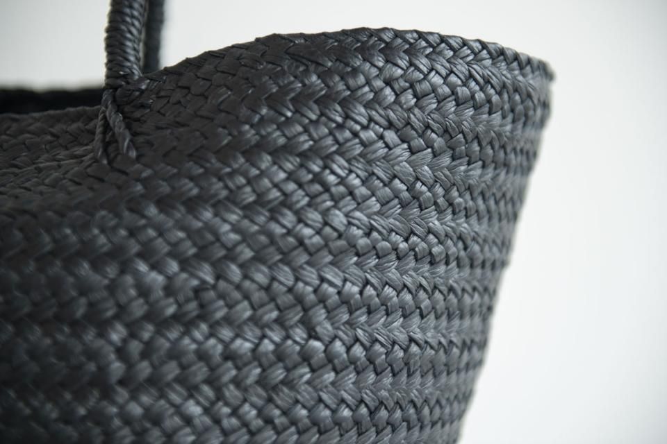 KG03 / LEATHER BASKET_L［BLACK］ / Aeta