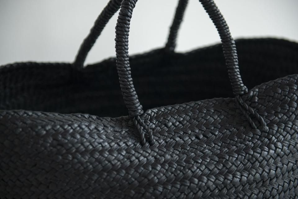 KG03 / LEATHER BASKET_L［BLACK］ / Aeta