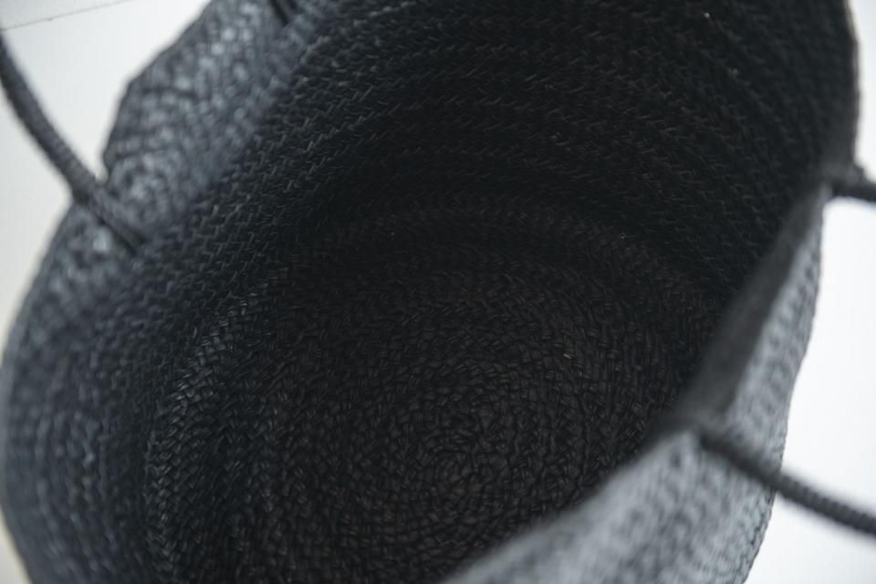 KG03 / LEATHER BASKET_L［BLACK］ / Aeta