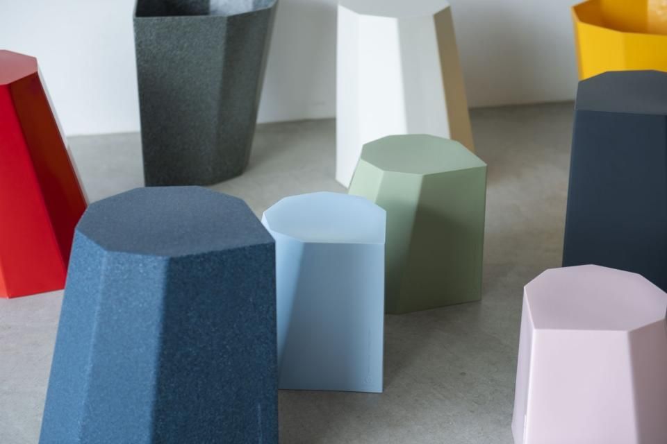 Arnold Circus Stool（blue mottle）