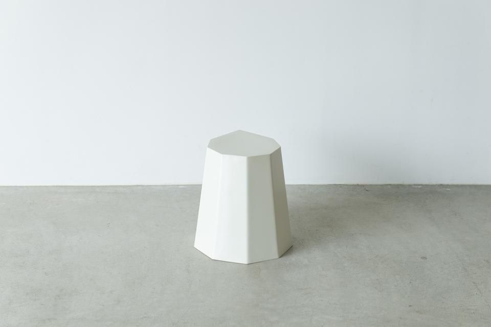 Arnoldino Stool（white ivory）