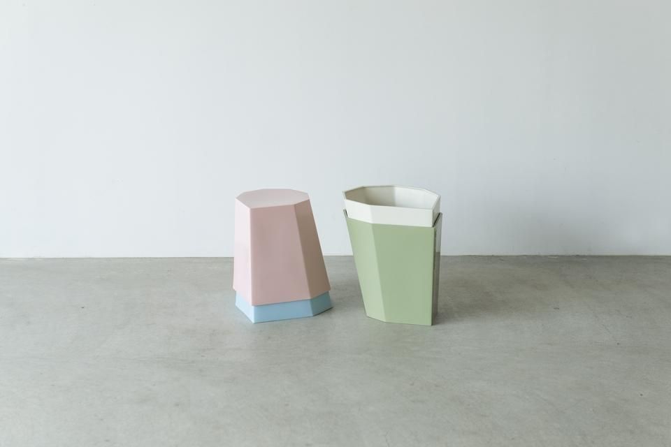 Arnoldino Stool（white ivory）