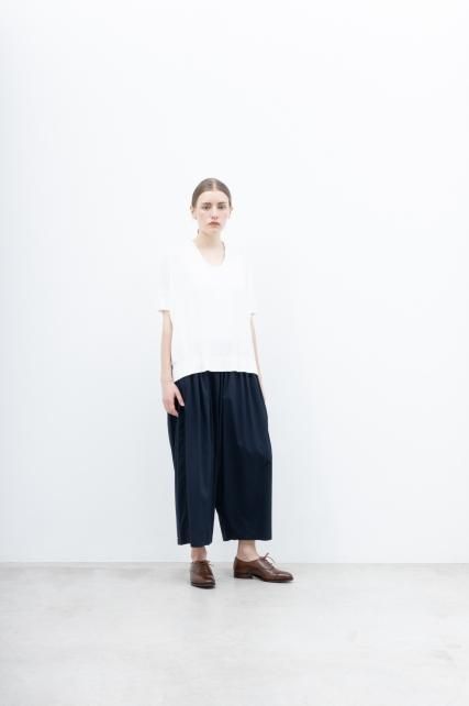 モダール・べアテレコ 4分袖プルオーバー / white［size 38］