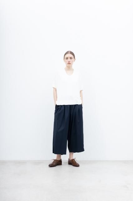 モダール・べアテレコ 4分袖プルオーバー / white［size 38］