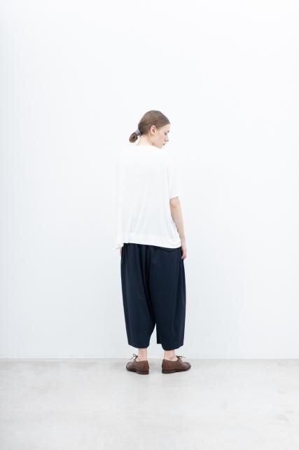 モダール・べアテレコ 4分袖プルオーバー / white［size 38］