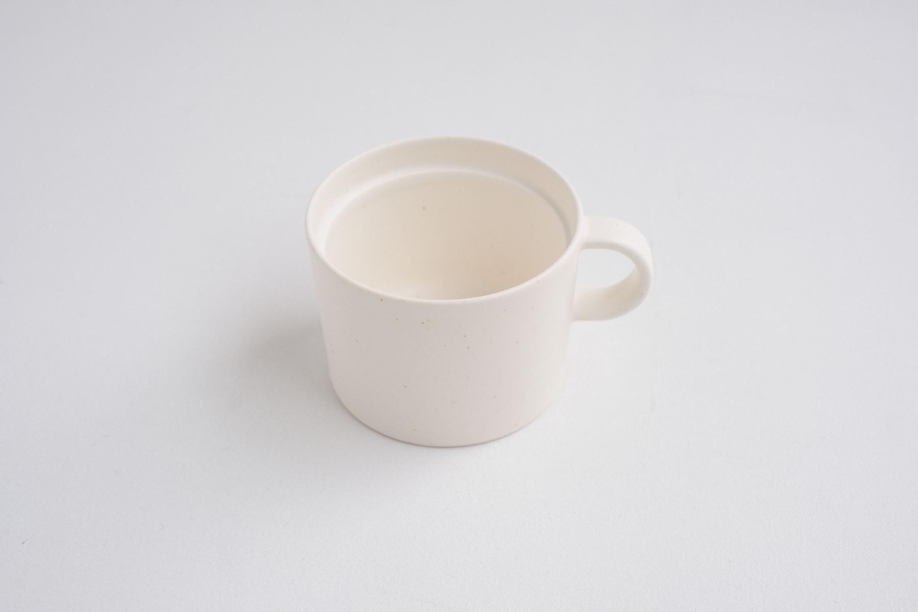 BG / 003 coffee cup L［White Sprinkle］ / 2016 /