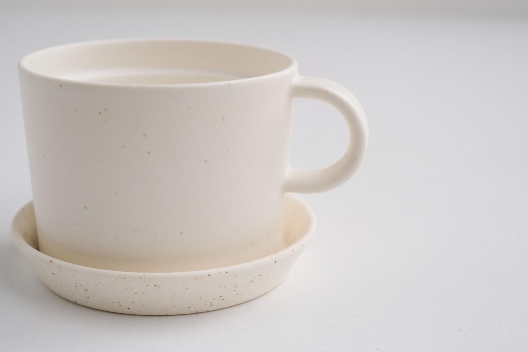 BG / 003 coffee cup L［White Sprinkle］ / 2016 /
