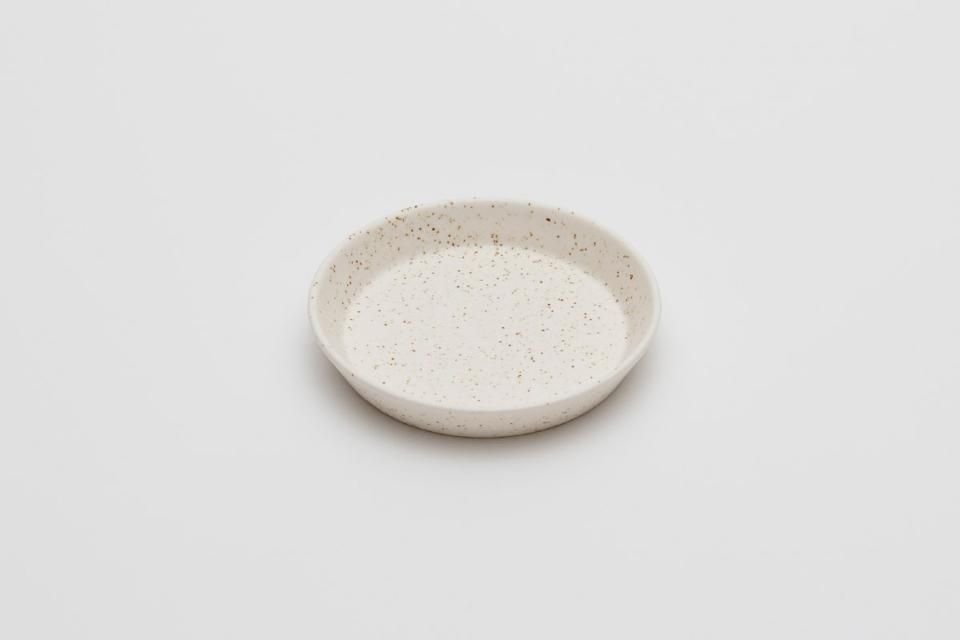 BG / 005 Saucer［White Sprinkle］ / 2016 /