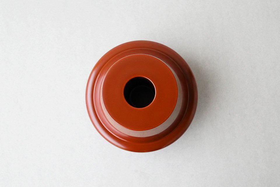 SENAPE（洗朱 / 溜）by Ettore Sottsass / Marutomi