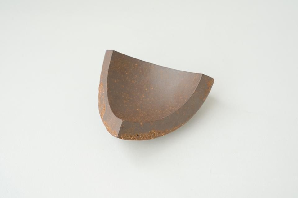 Cove In by Max Lamb  [ unglazed dark ]
