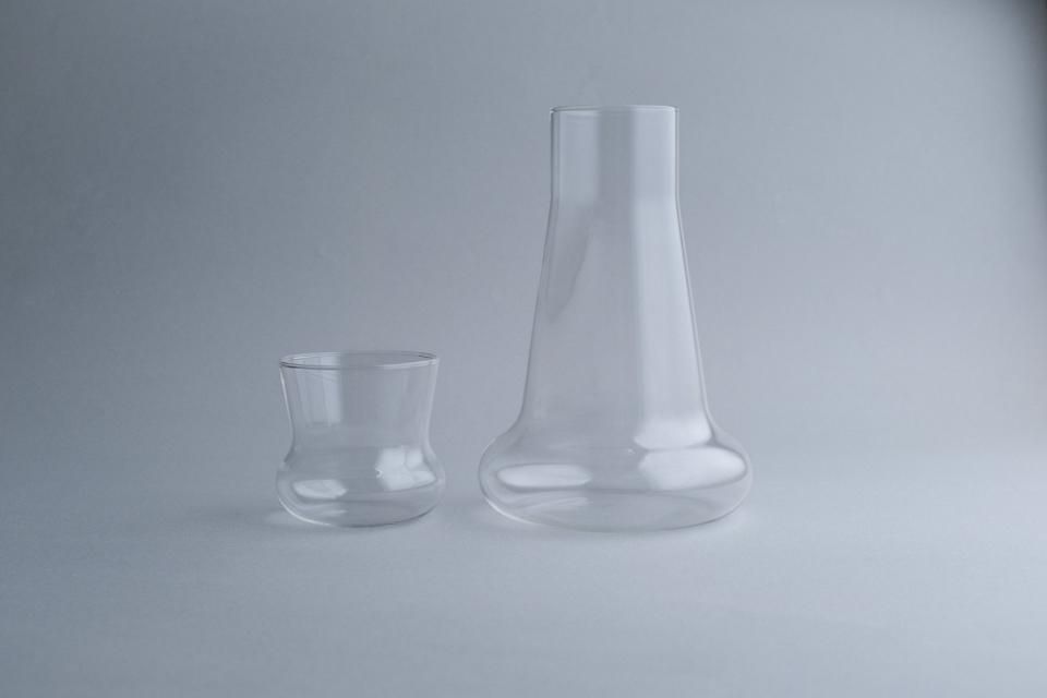 carafe ball with glass