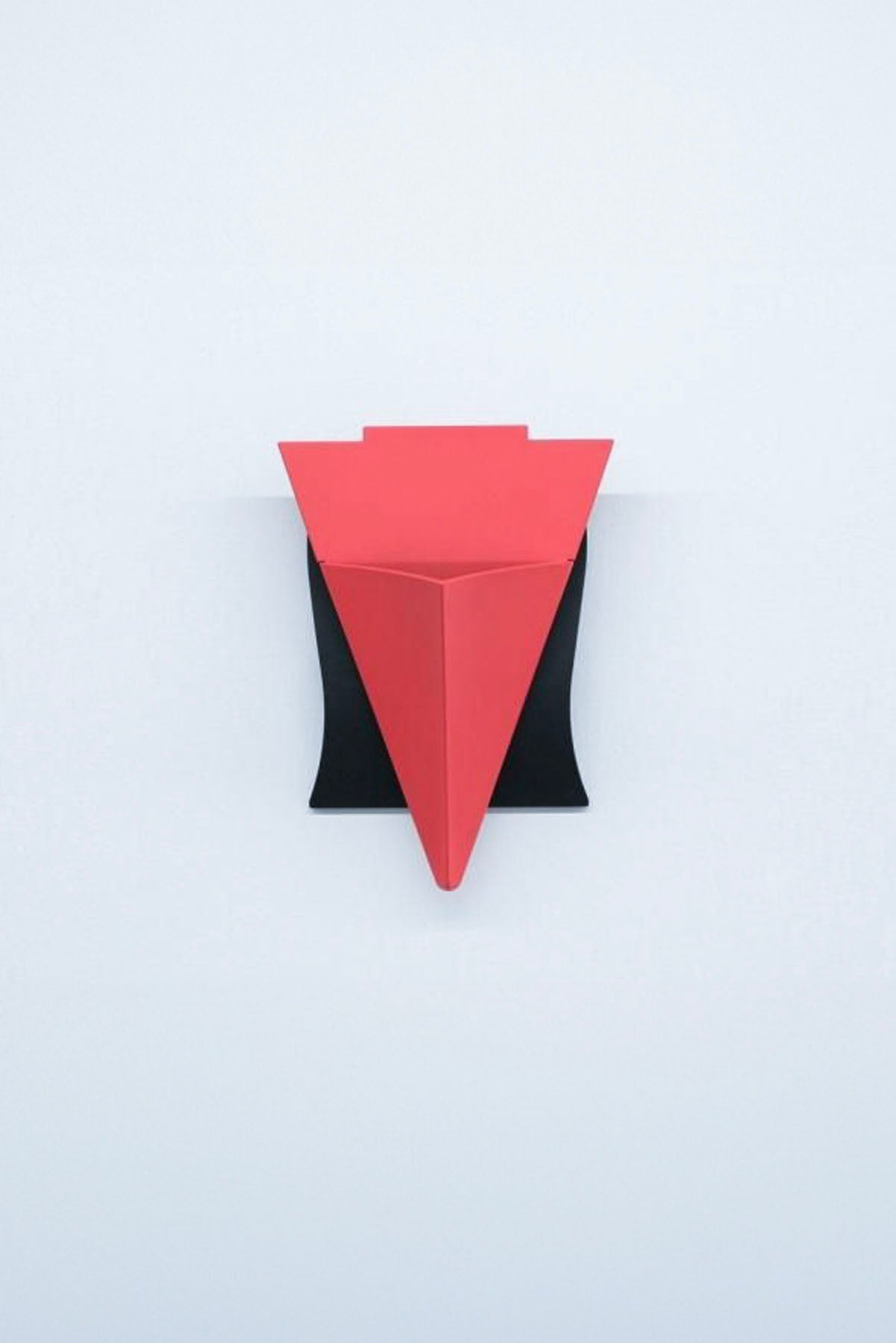 RITRATTO 212 [carmine red + black] by Alessandro Mendini