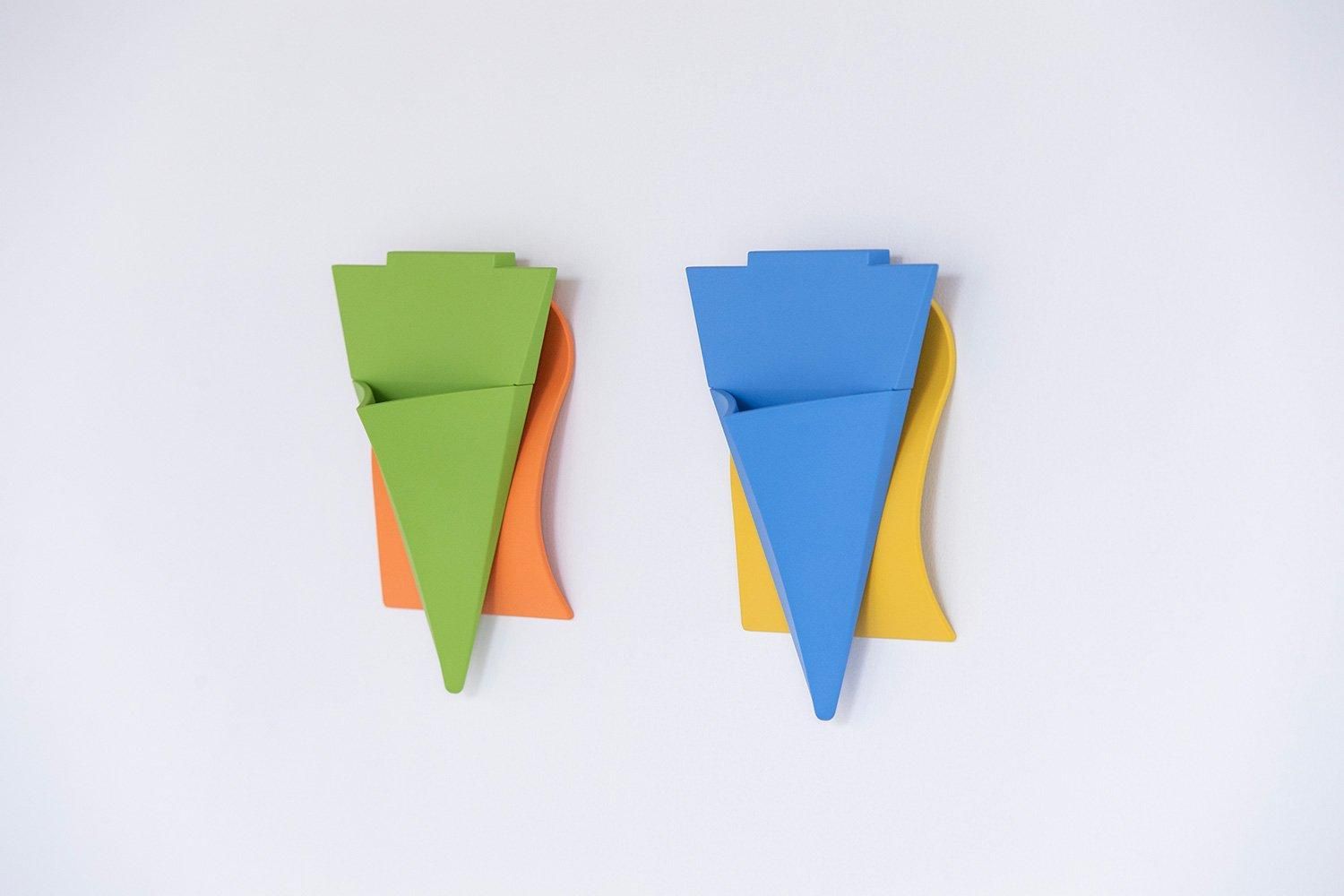 RITRATTO 213 [straw yellow + smalt blue] by Alessandro Mendini / Marutomi