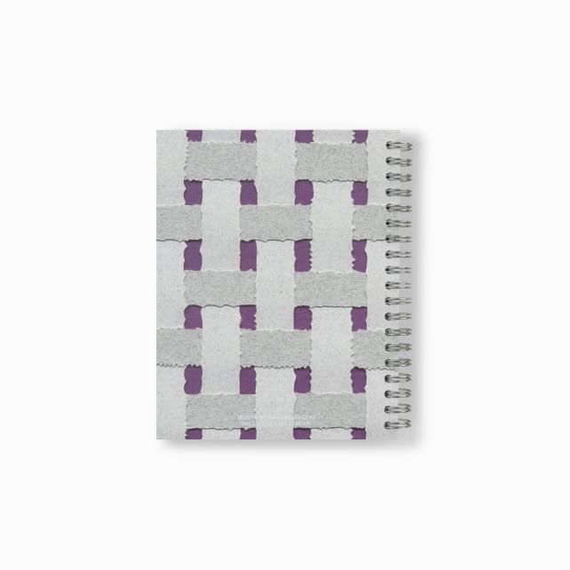 WEAVED notebook S blank（3patterns)