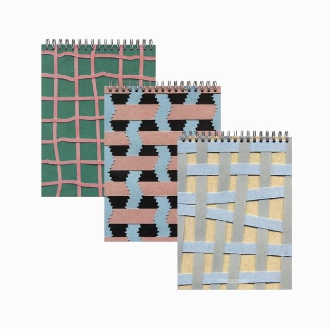 WEAVED notebook M line（3patterns)