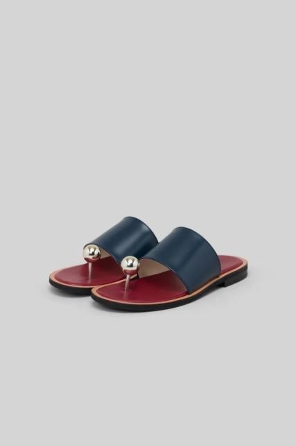 metal ball［navy burgundy］