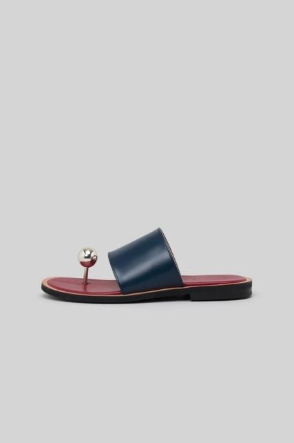 metal ball［navy burgundy］