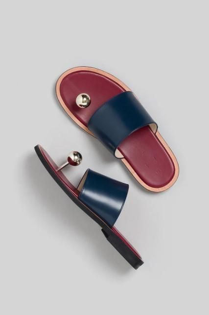 metal ball［navy burgundy］