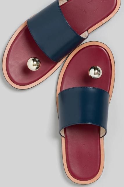 metal ball［navy burgundy］