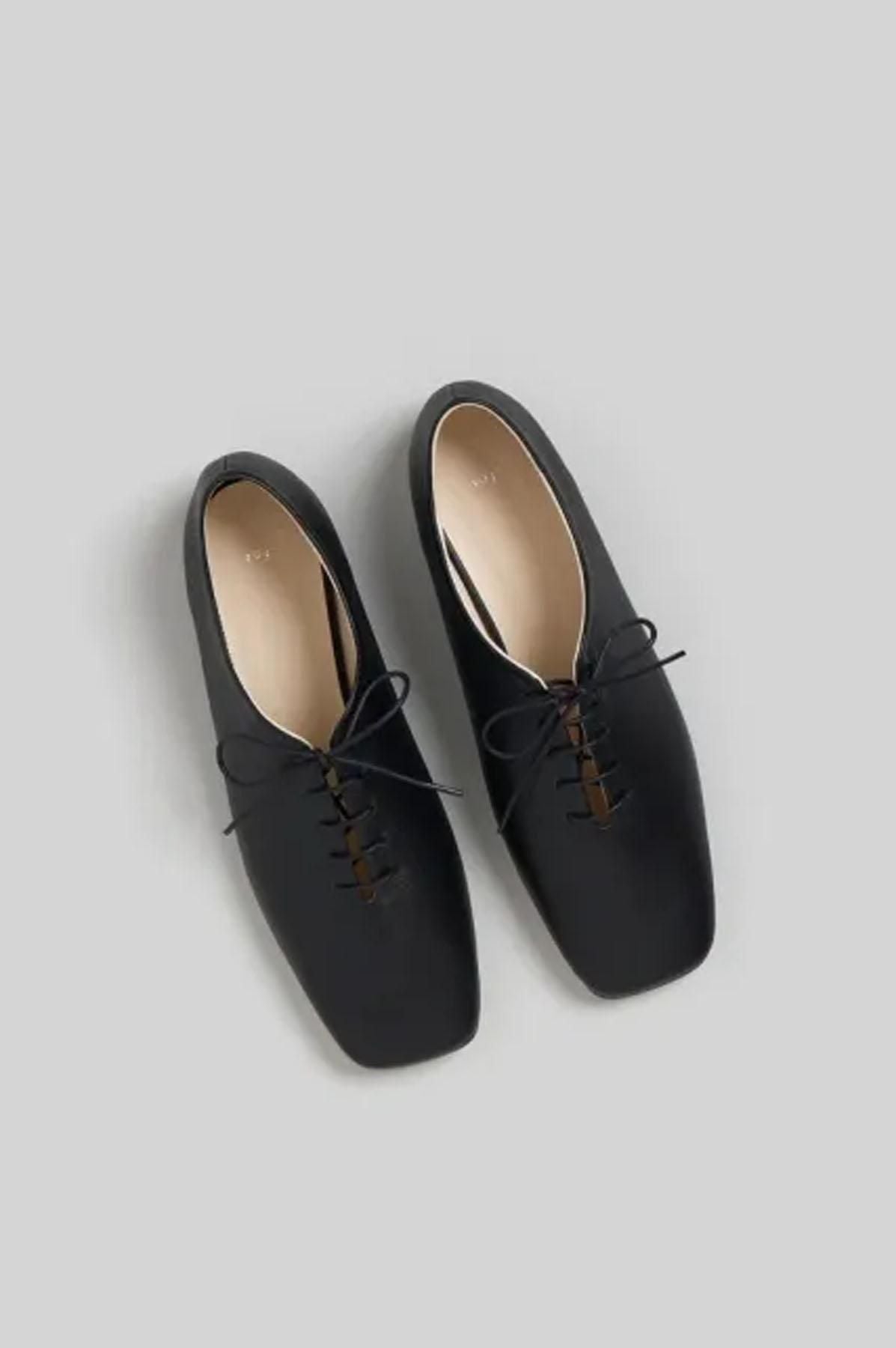Form lace ballet_square［BLACK］size 37 (23.5cm)
