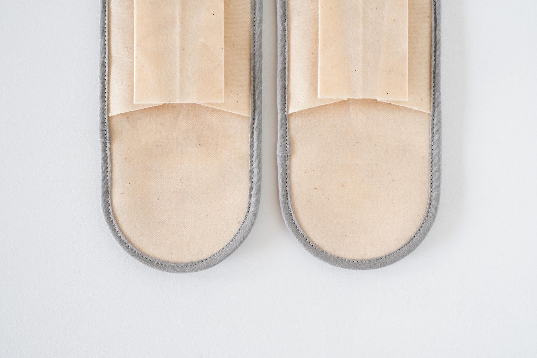 SLIPPERS［natural］M
