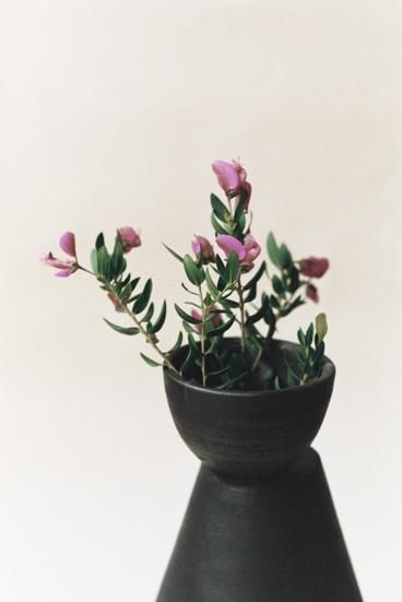 Charred Vases [ Cone ] / Gabriel Tan