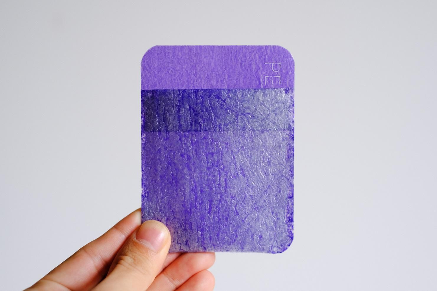 PE CARD HOLDER [Frost + Violet (035)]