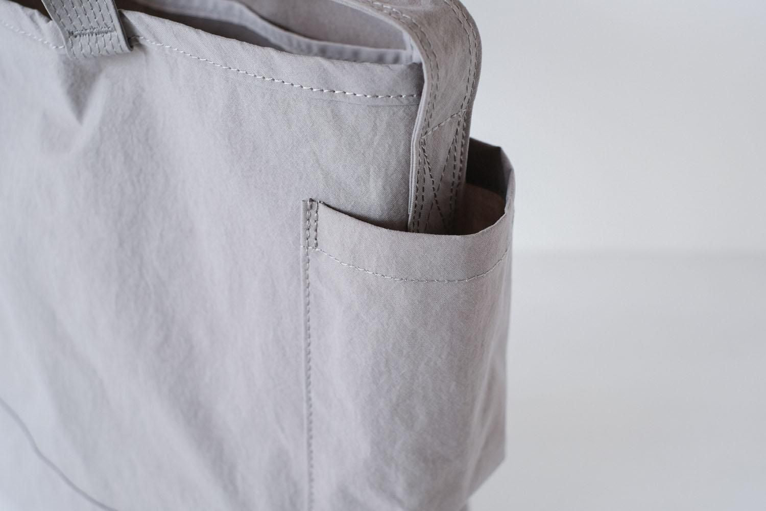SIDE POCKET PT / GRAY / ANUNFOLD