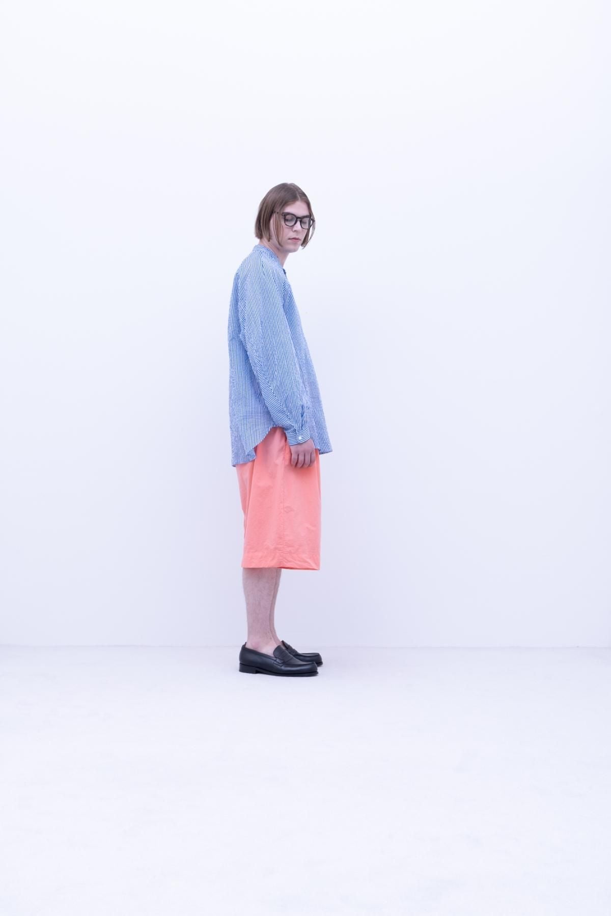 ナイロンタッサー・ガーメントダイ　ハーフパンツ / salmon pink