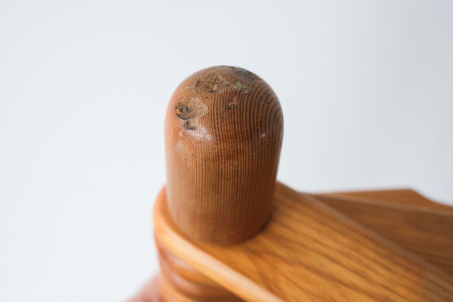 1960s Pine wooden coat rack from Sweden
