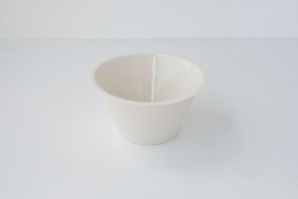 Flanged bowl L [white]