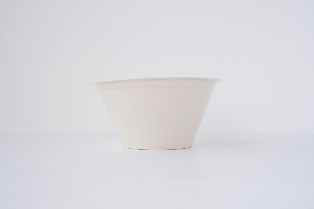 Flanged bowl L [white]