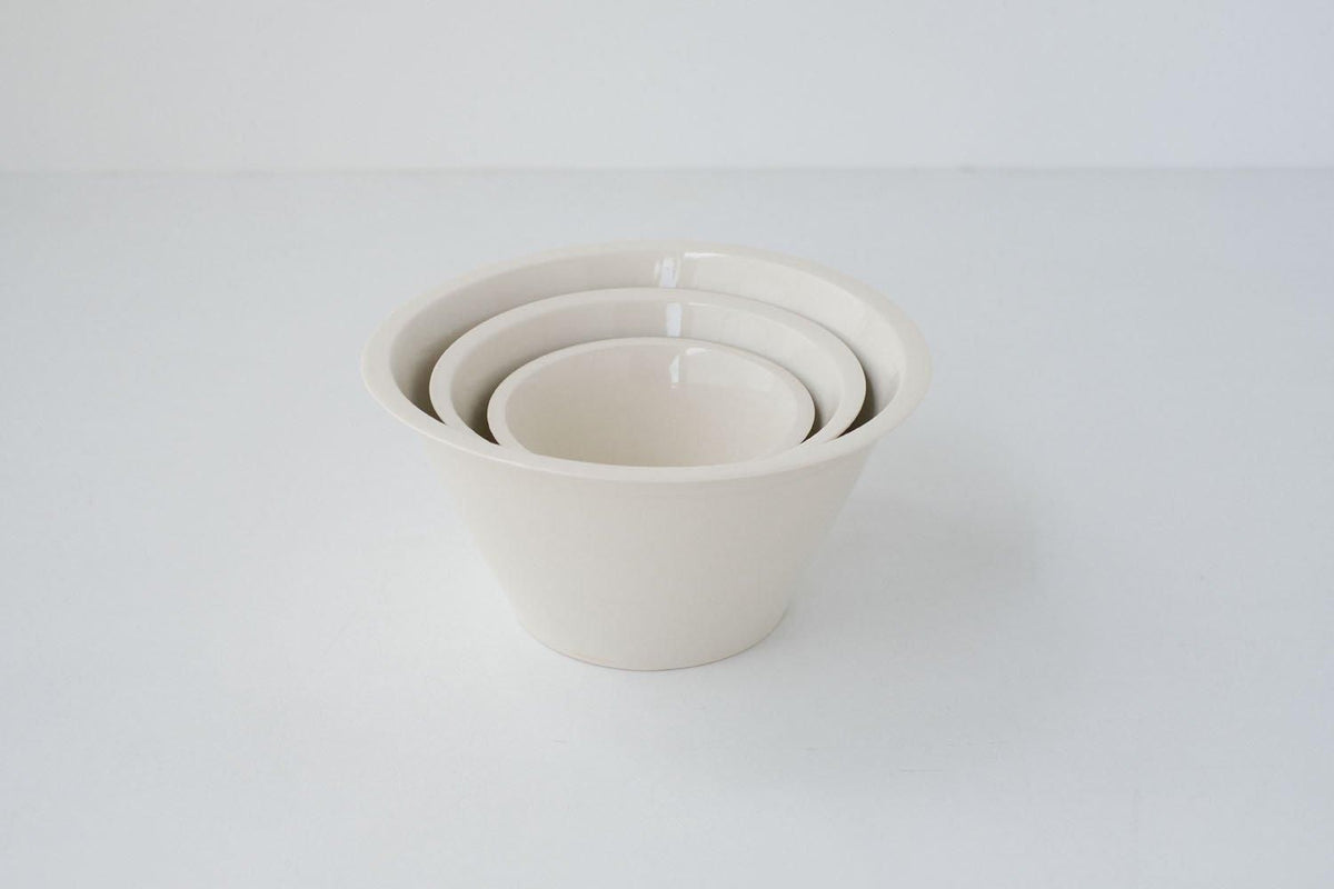 Flanged bowl L [white]