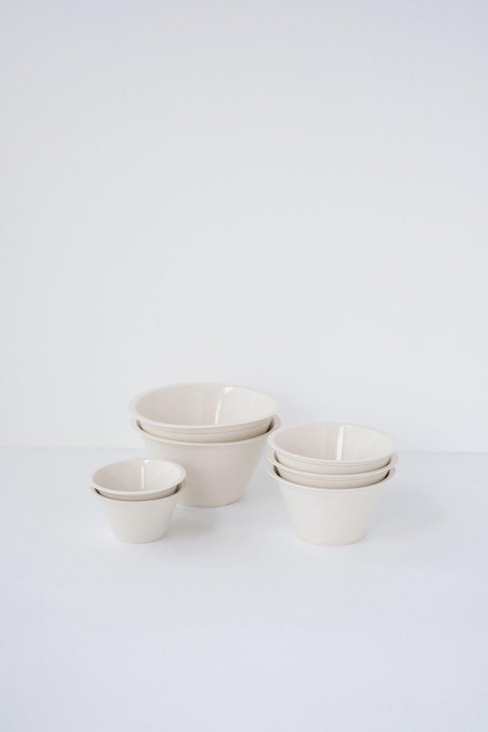 Flanged bowl L [white]