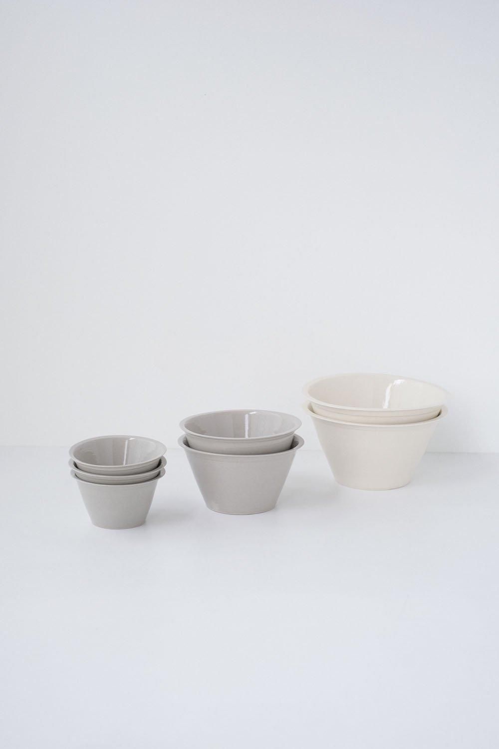 Flanged bowl L [white]
