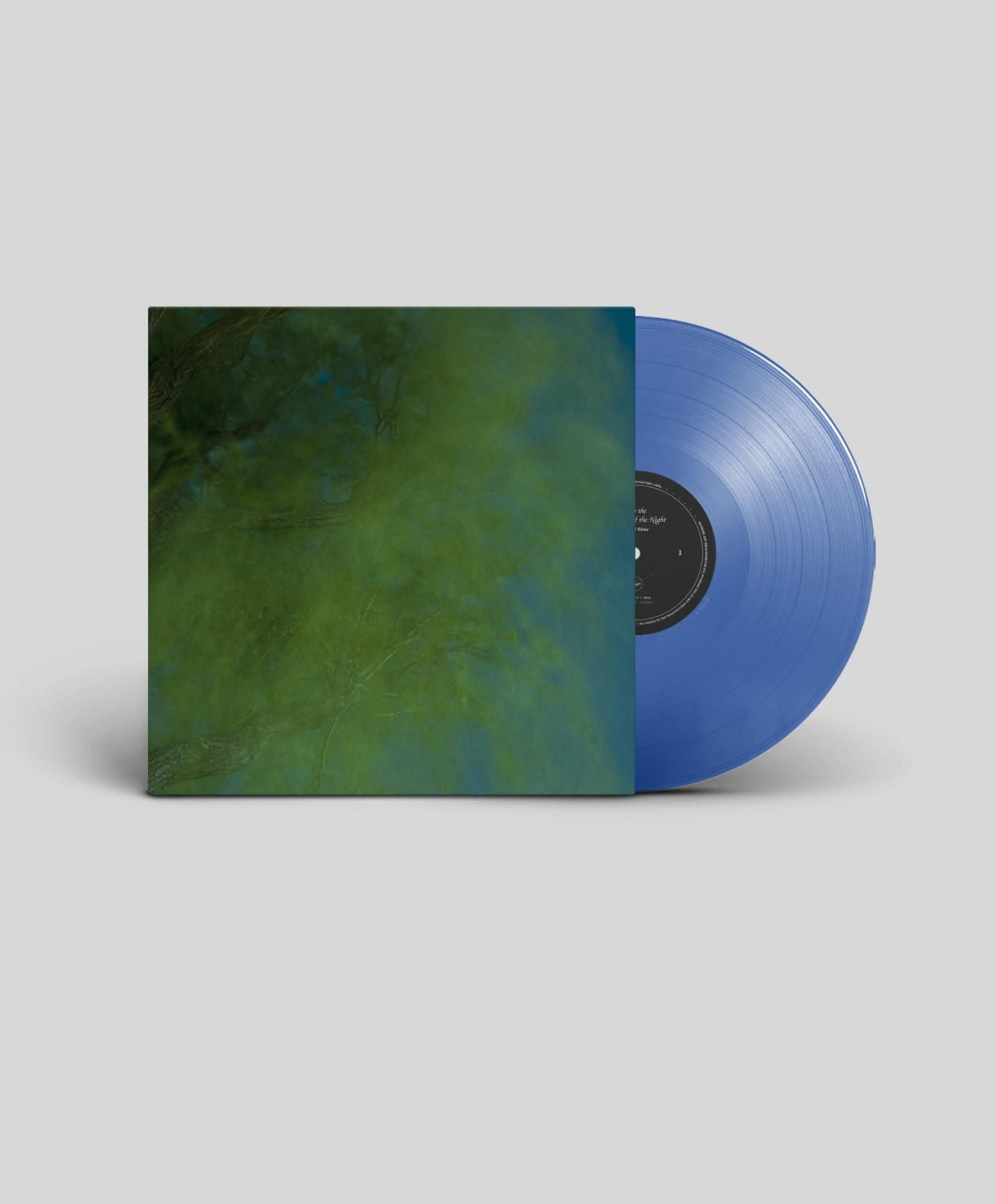 LPレコード：Hiroshi Ebina"Into the Darkness of the Night”（Blue Vinyl）<br>夜の静寂と孤独を癒しへと導く、眠れない人たちのための子守唄。