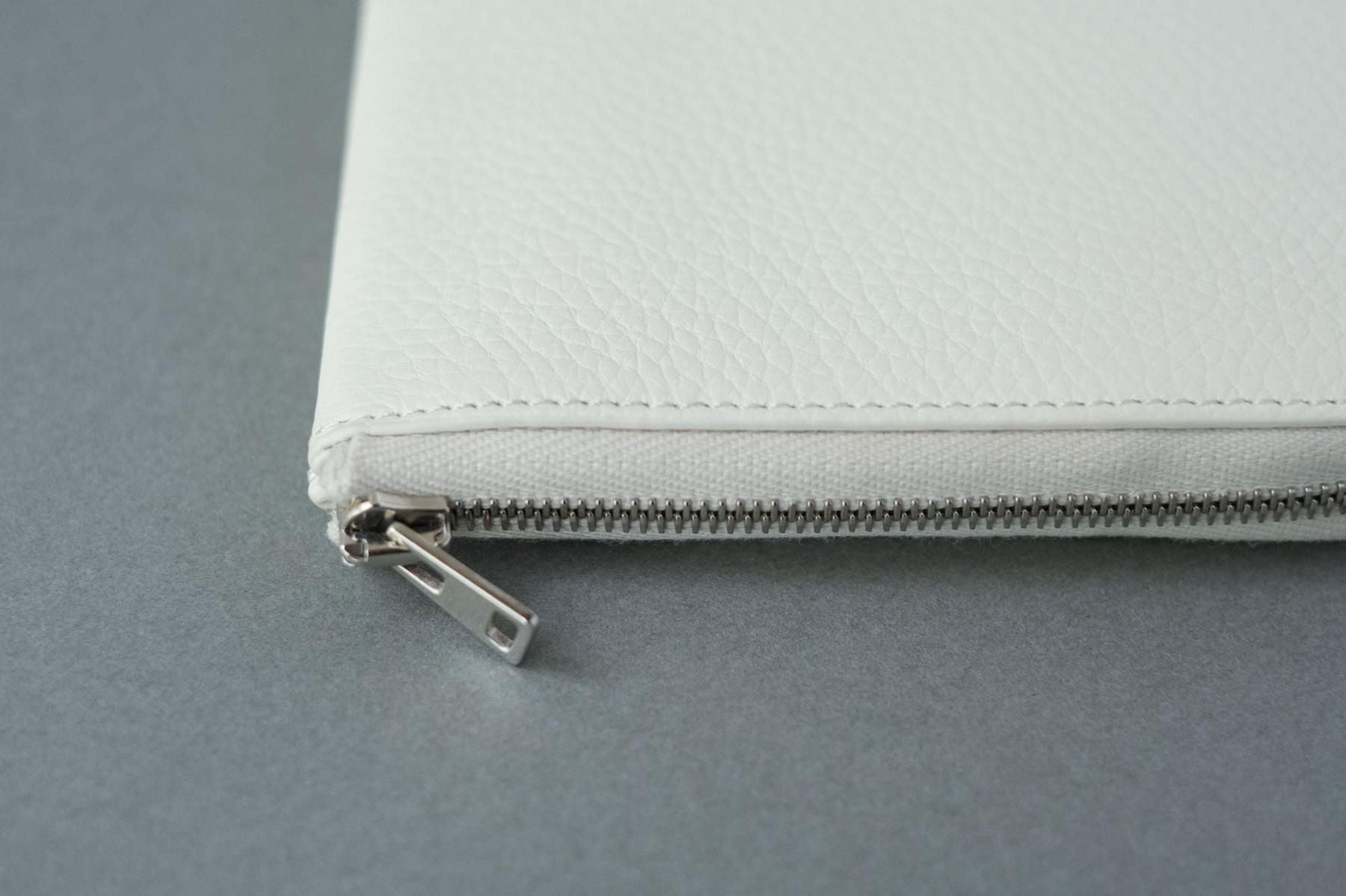 PG67 / L-SHAPED WALLET  M［WHITE］ / Aeta