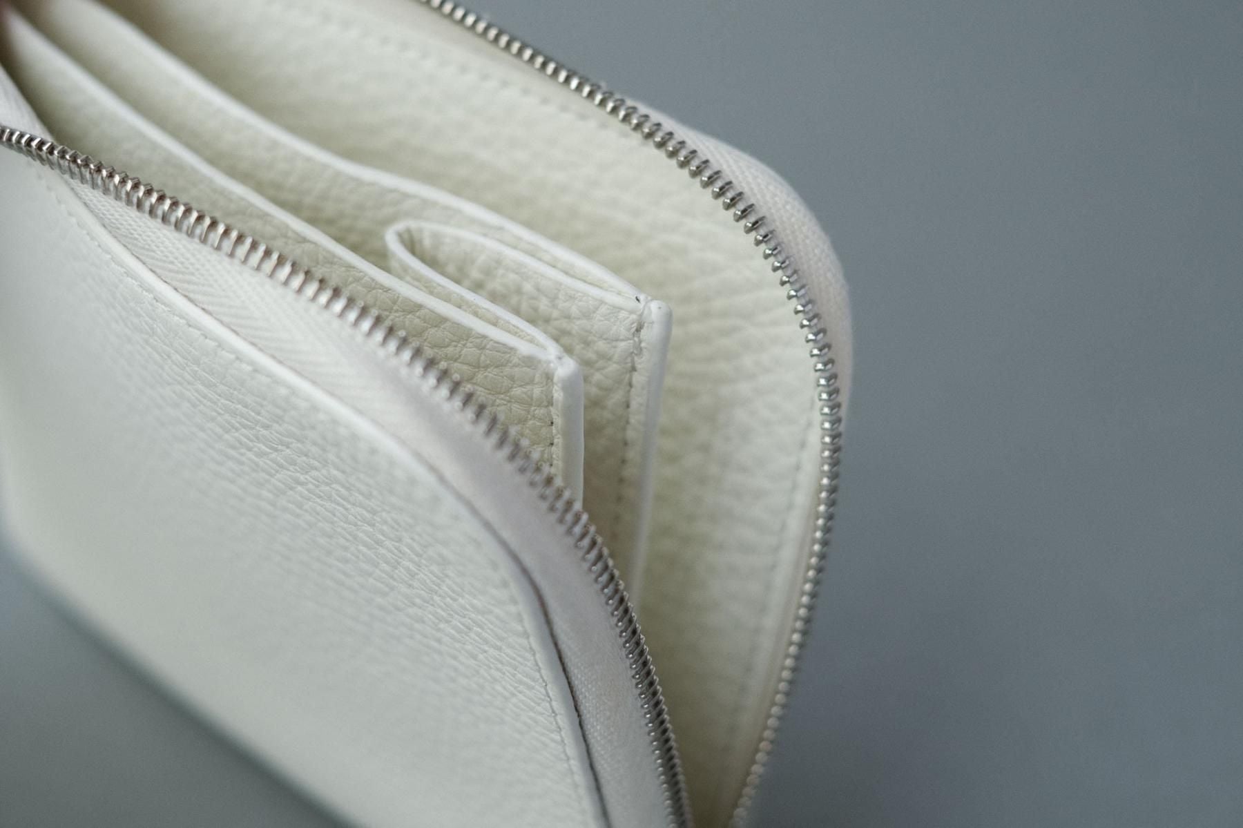 PG67 / L-SHAPED WALLET  M［WHITE］ / Aeta