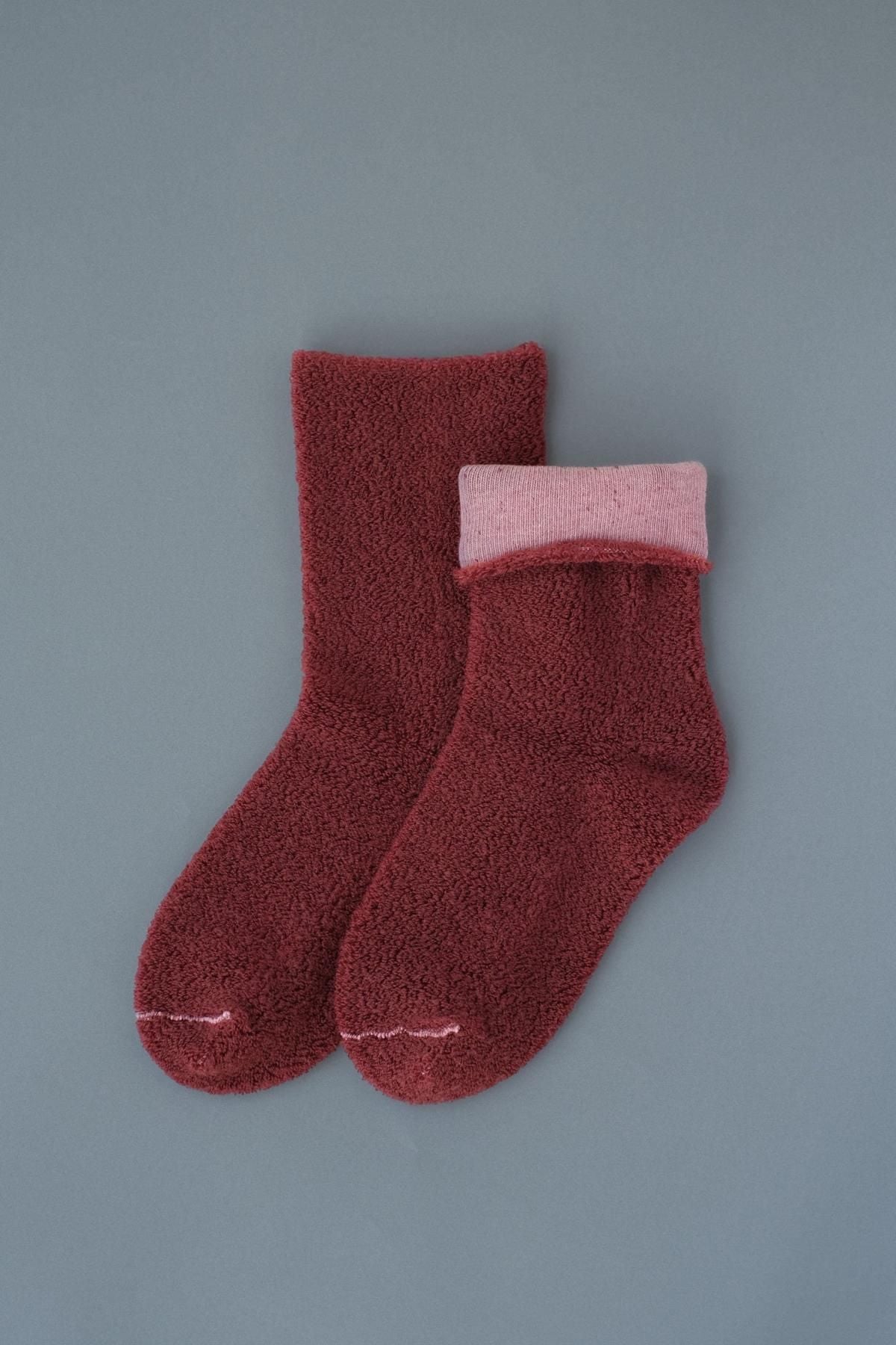 足の寝間着［Berry Red］