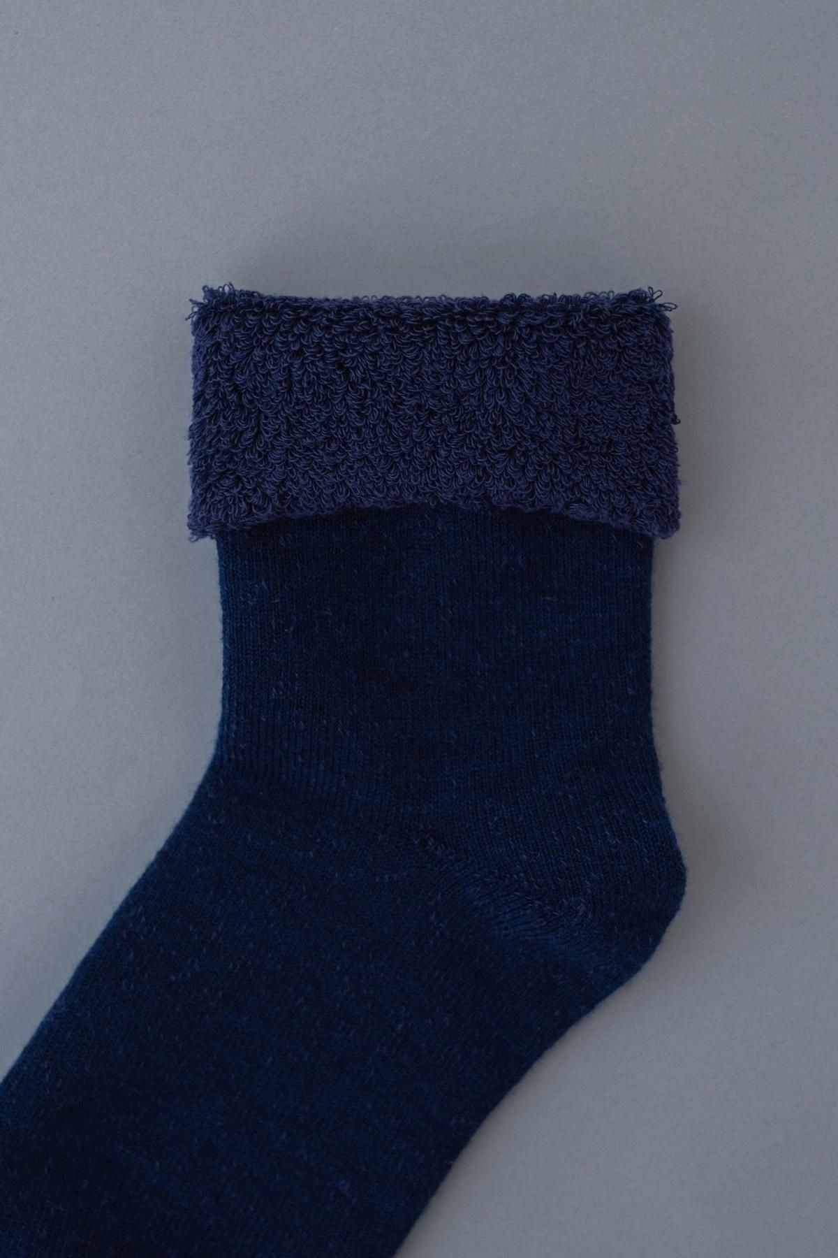 素材と色  Wool［Indigo］残糸ver.