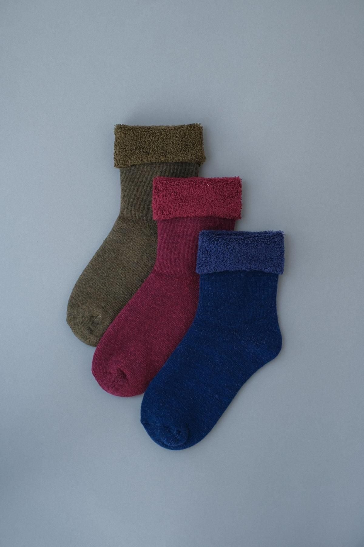 素材と色  Wool［Indigo］残糸ver.